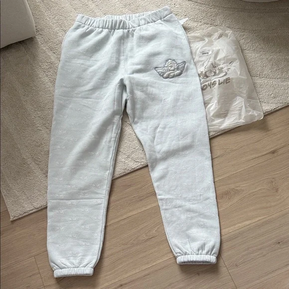 NEW- Boys Lie Icy Blue Mac Slim Sweatpant